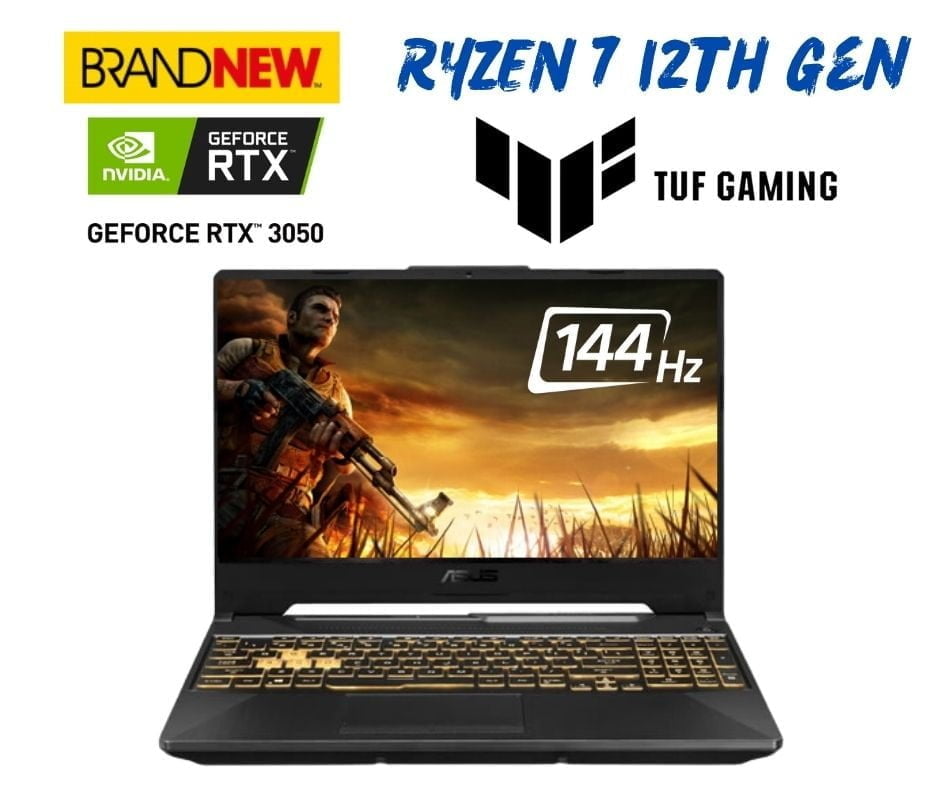 asus tuf gaming a15 ryzen 7 rtx 3050