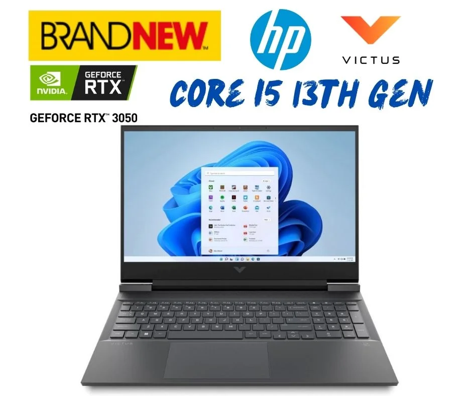 {Brand New} HP Victus Gaming (Core i5 - 13th Gen) (RTX 3050 - 6GB ...