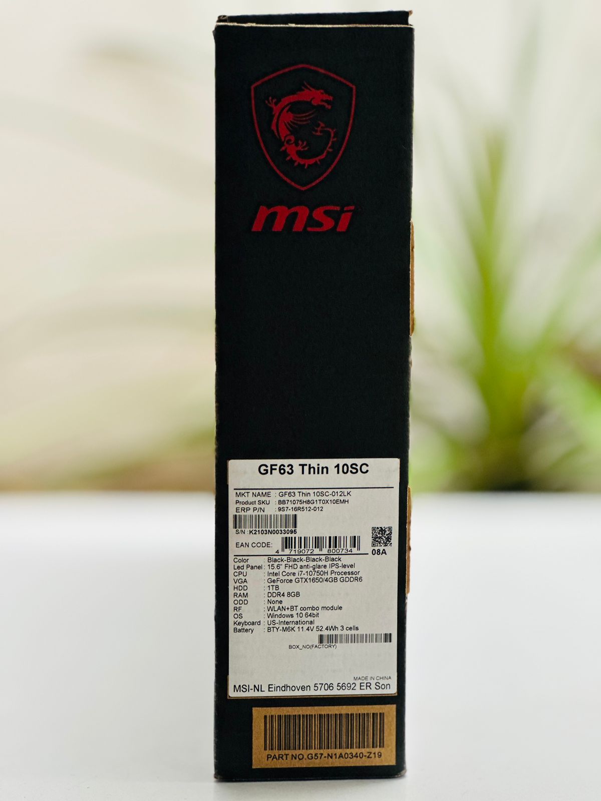 GBOLE 15.6 Inches New Screen Replacement For MSI GF63 Thin 10SC-222 FHD...