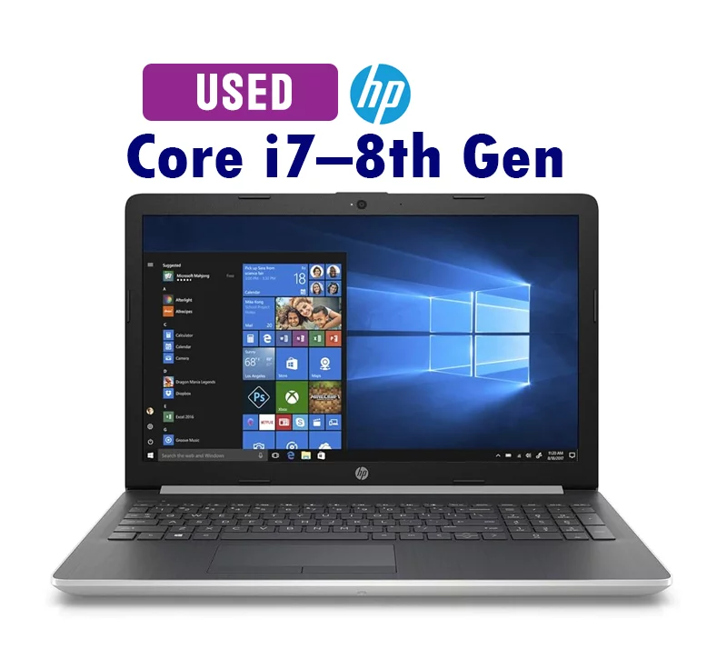 HP Notebook 15-DA1006NE (Core i7- 8th Gen) ( 2GB Nvidia GeForce