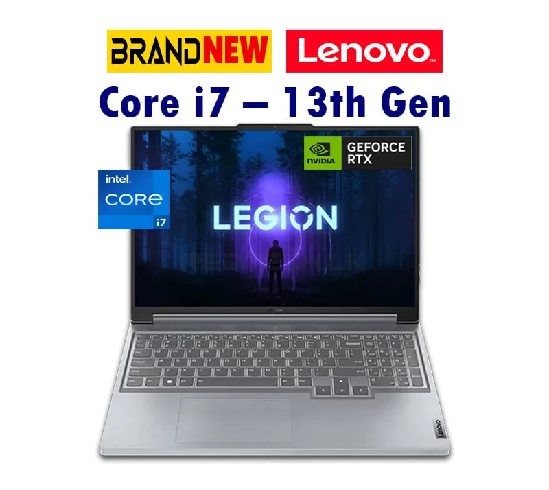 Brand New} Lenovo Legion Y7000P (Core i7 - 13th Gen) (RTX 4060 VGA