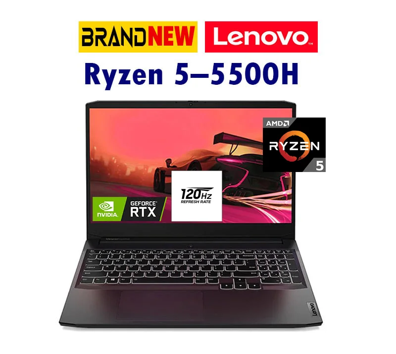 Brand New} Lenovo IdeaPad Gaming (Ryzen 5500H) (120Hz FHD